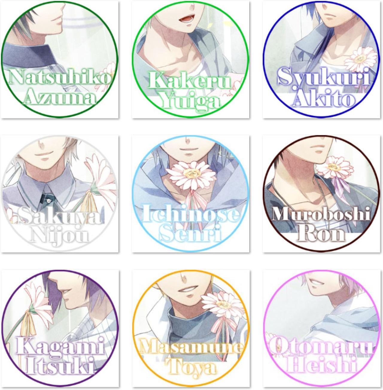 norn9美男花系列圆头像 预览图