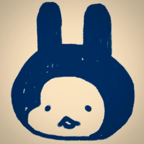 十二生肖卯兔圆脑袋头像