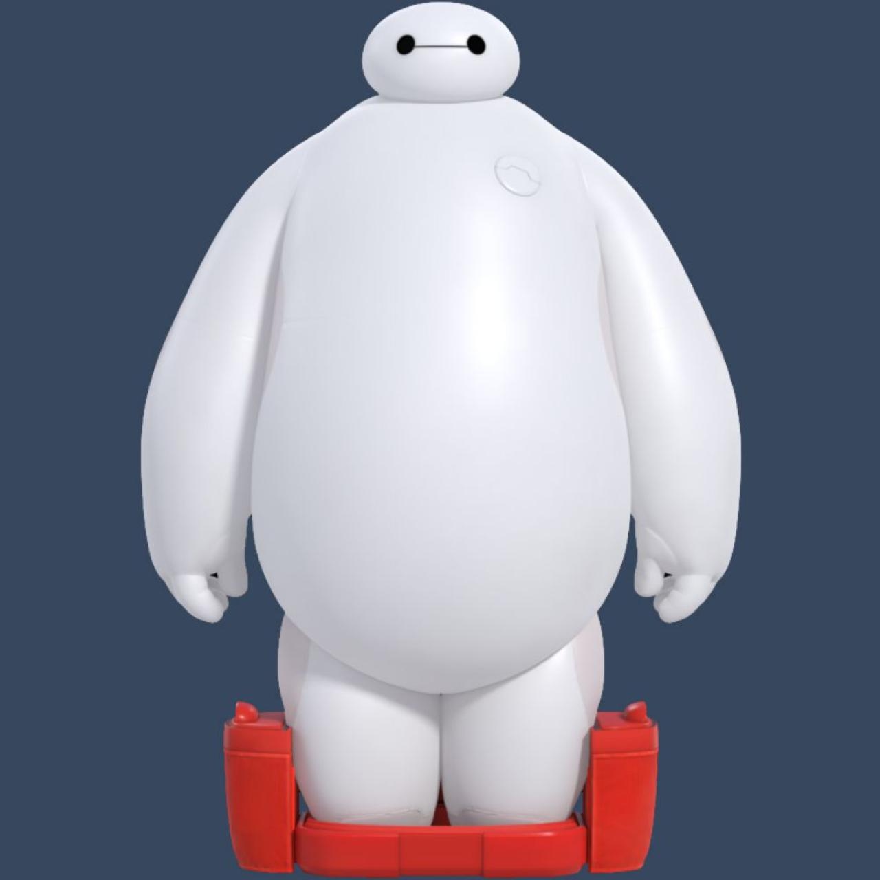 站在箱子里充气的大白头像