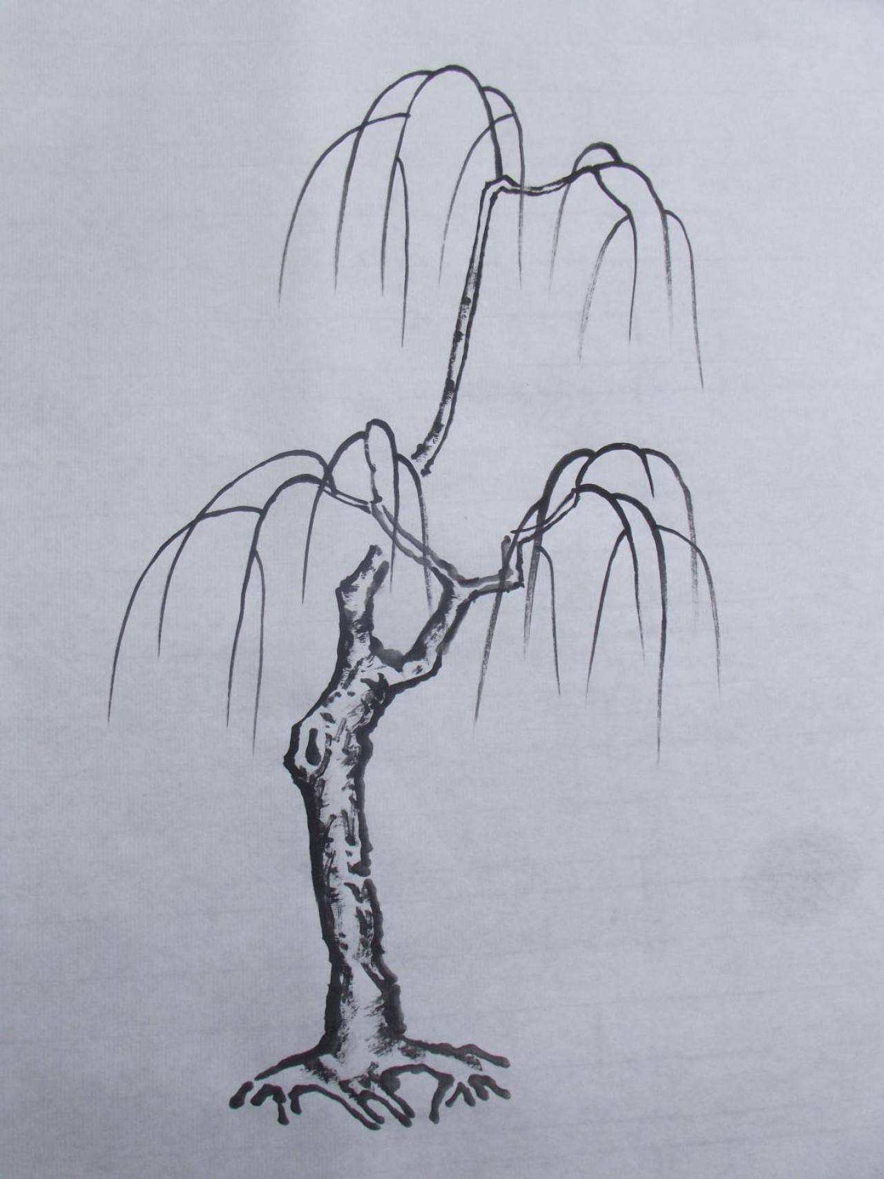 第二步，添加主要枝干