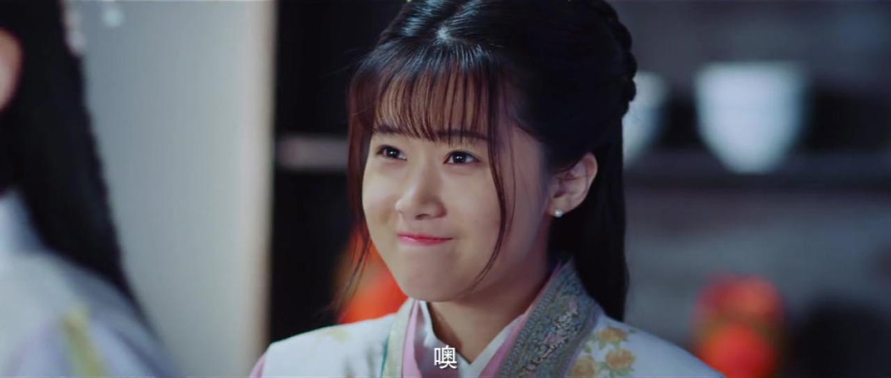 王怡悦扮粉丝夸白洁好棒的表情