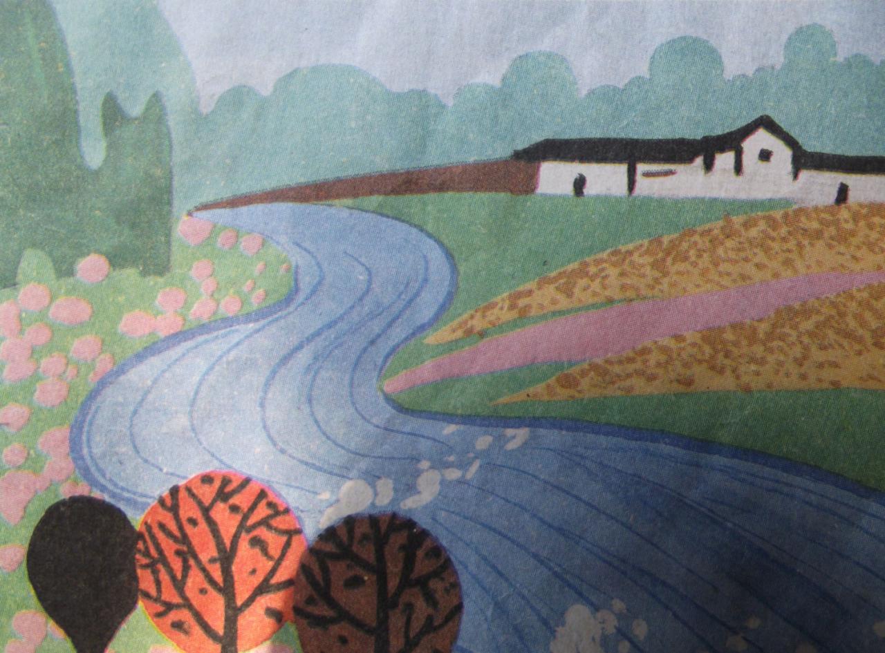 装饰画中形式线的运用之弧线和曲线