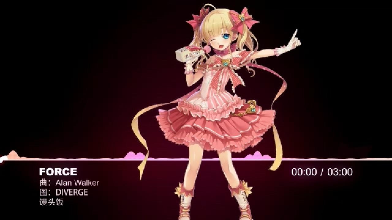 DIVERGE推出的虚拟偶像歌手大森杏子