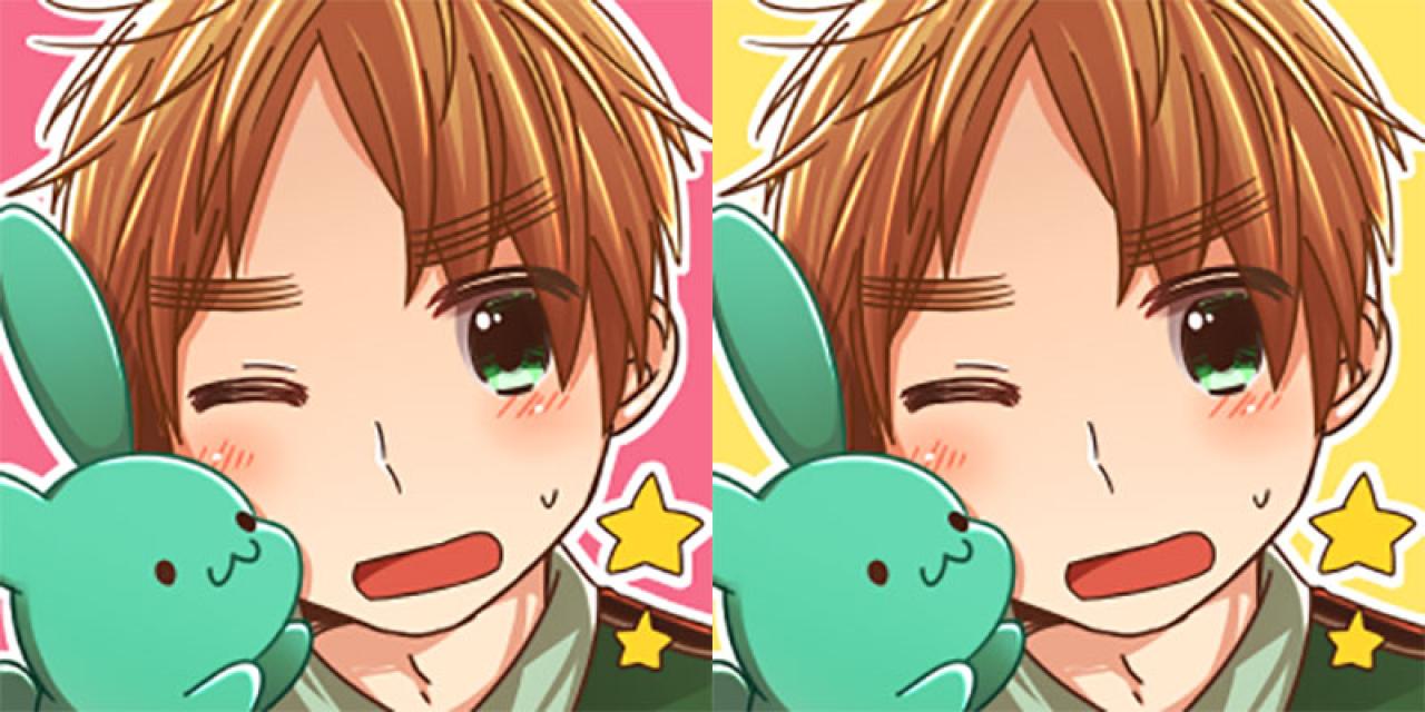 黑塔利亚亚瑟·柯克兰抱着兔子头像 预览图