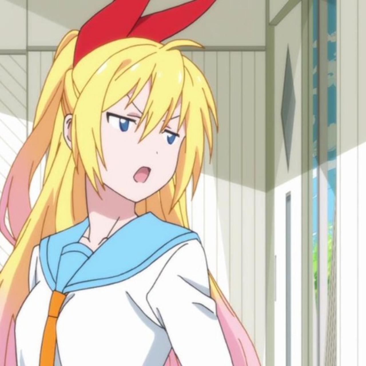 蔑视神情的伪恋桐崎千棘头像