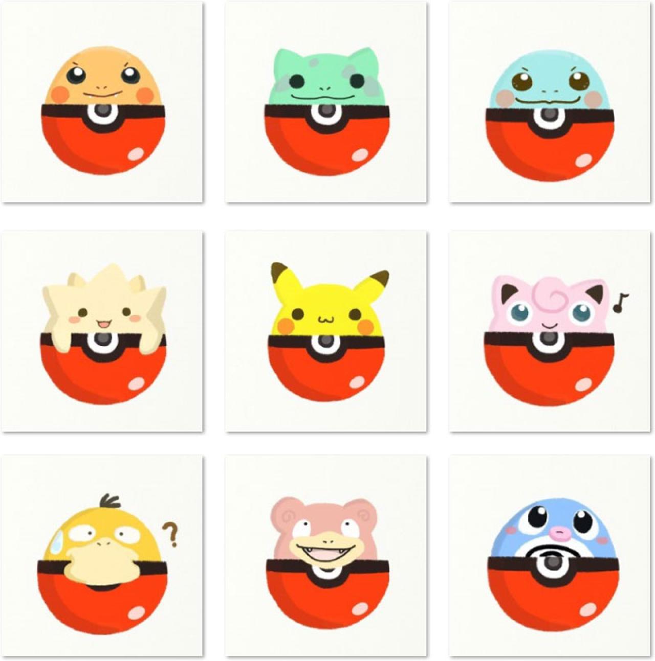 豆包兔兔兔口袋妖怪精灵球头像 预览图