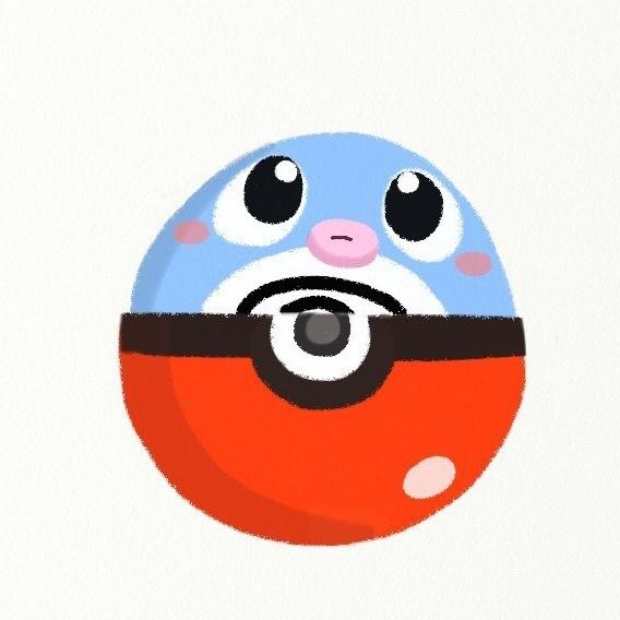 口袋妖怪蚊香蝌蚪的精灵球头像