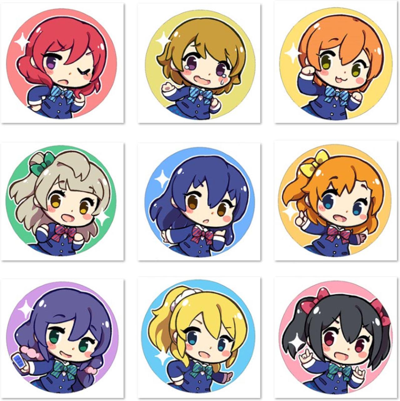 LoveLive!音乃木阪学院μ s校服圆头像 预览图