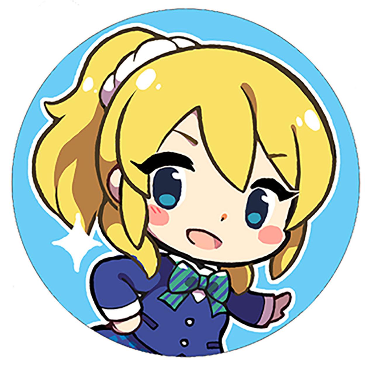 LoveLive!绚濑绘里圆头像