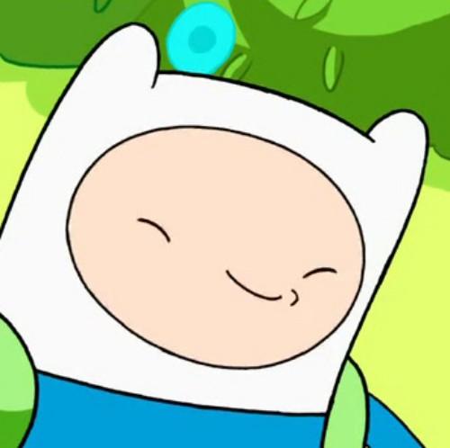 闭眼笑的探险活宝芬恩头像