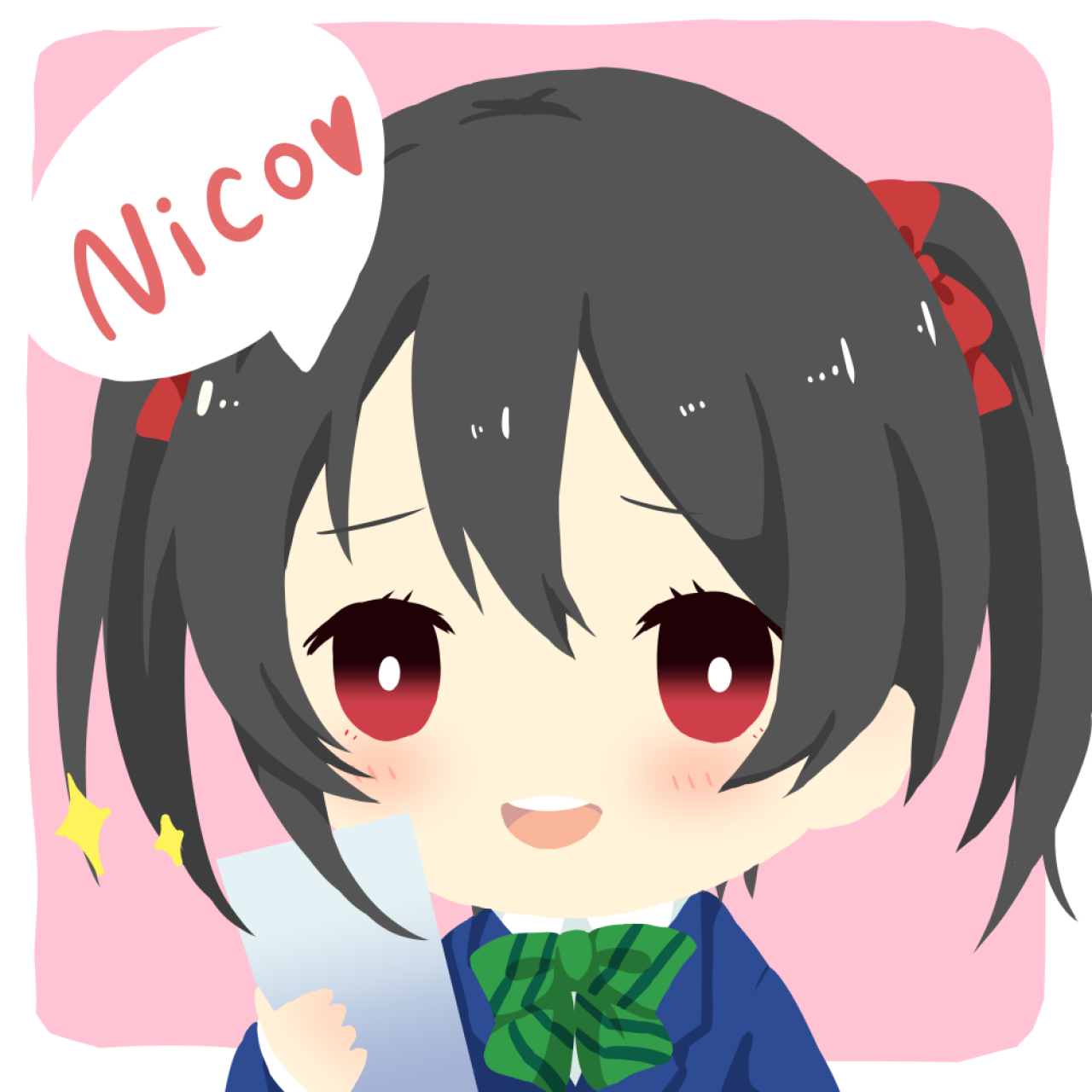 LoveLive!矢泽妮可头像：NICO 妮可妮可妮