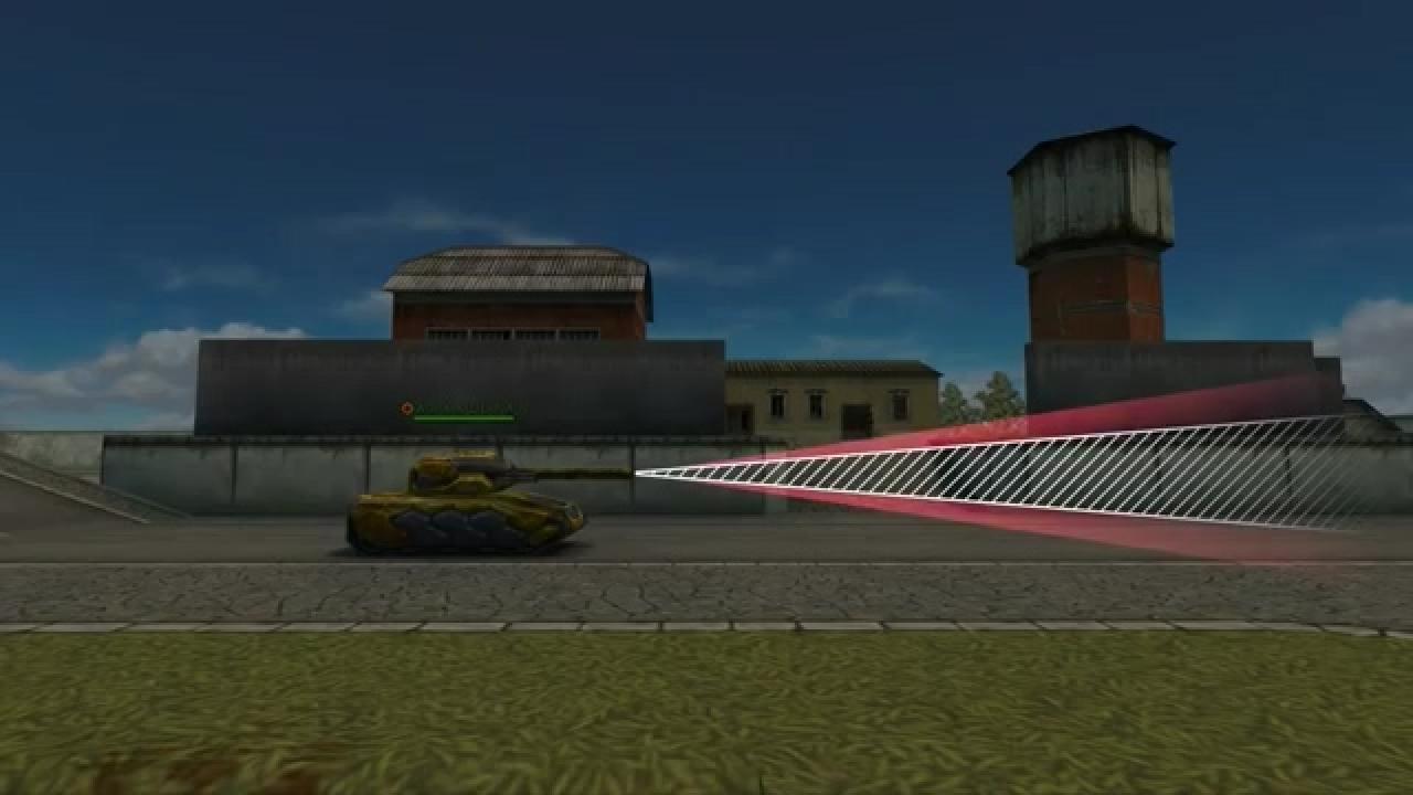 Arakelyan介绍3D坦克激光炮的自动瞄准范围