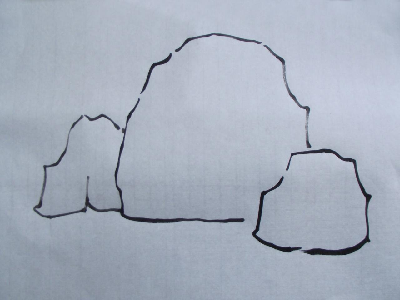 第一步，勾轮廓