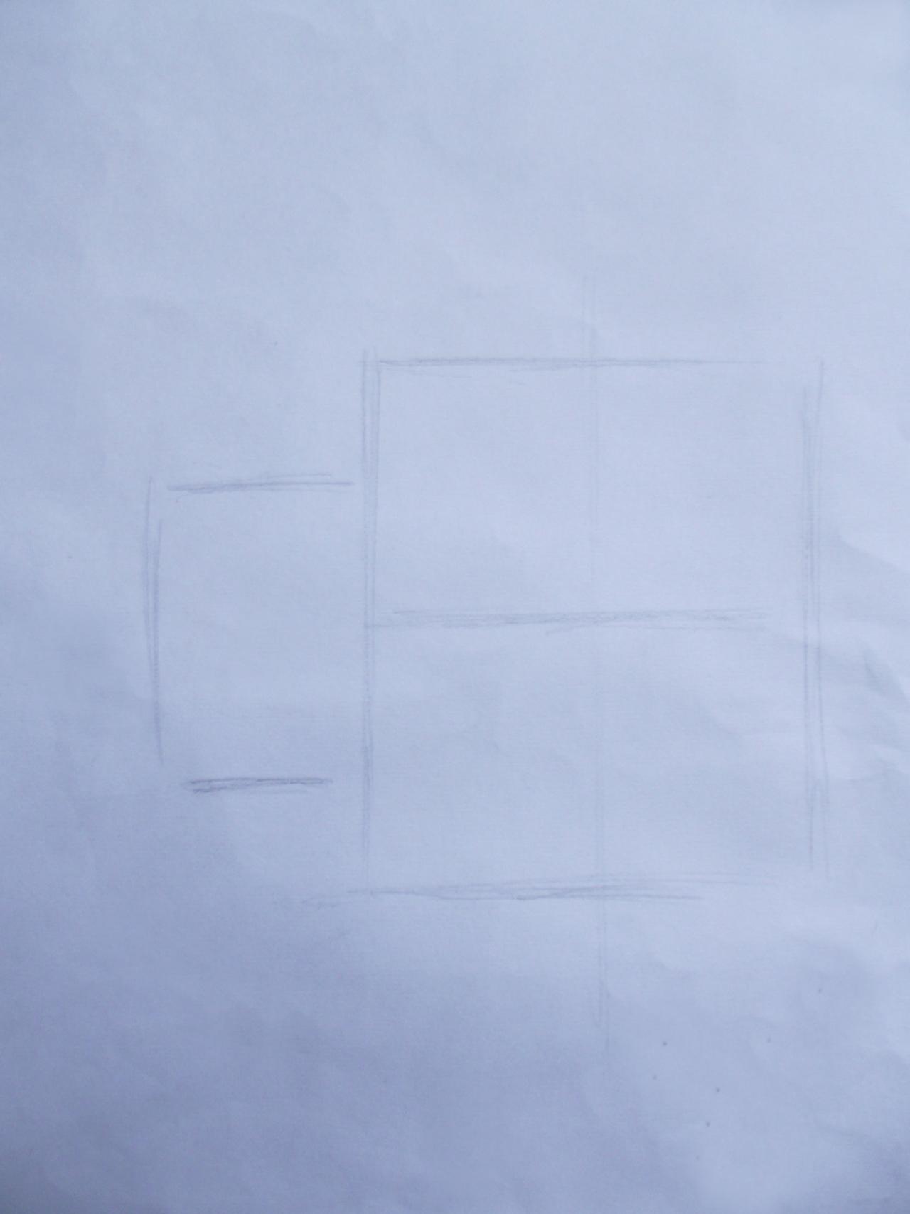 第一步，画比例