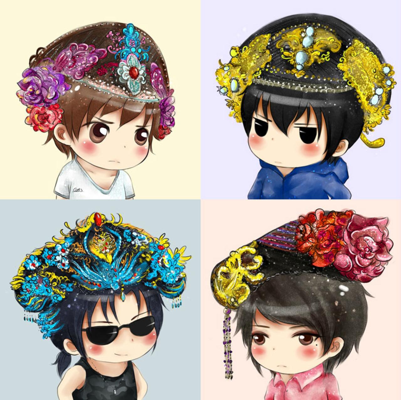 甄嬛传版盗墓笔记角色头像 预览图