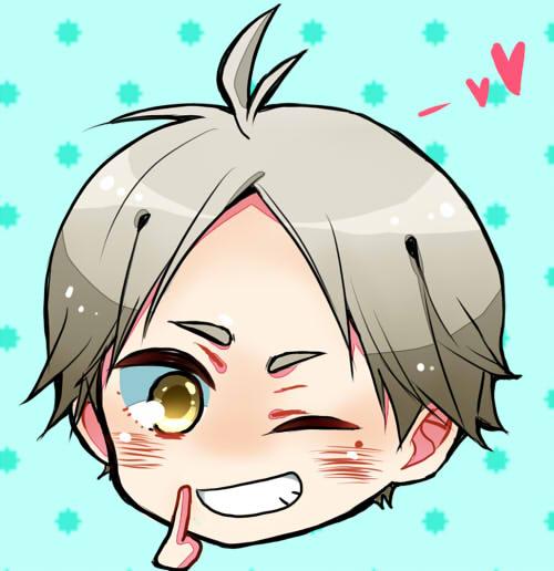 眨眼卖萌的排球少年！！菅原孝支头像