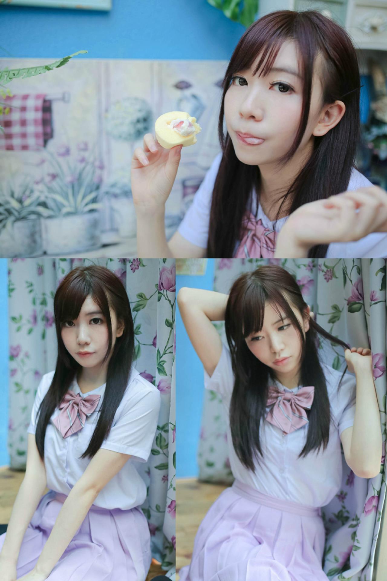 1931女子偶像组合王筱月制服摆拍 预览图