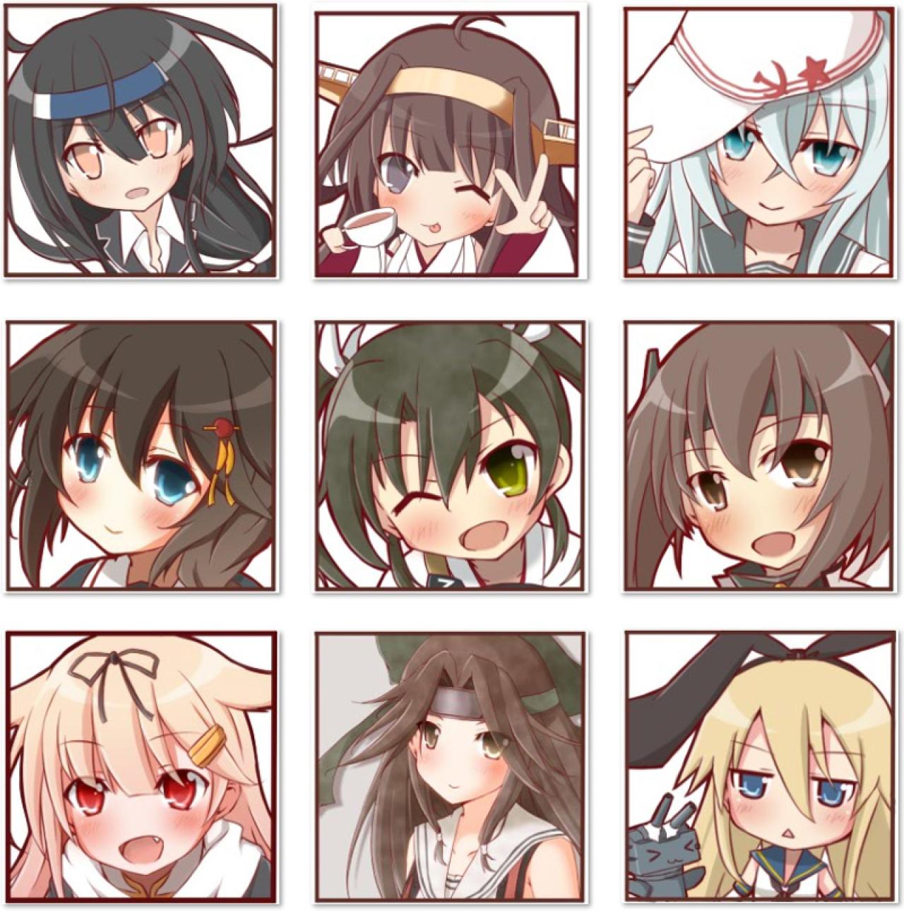 舰队collection角色头像 预览图