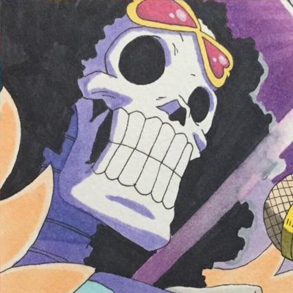 海贼王布鲁克头像