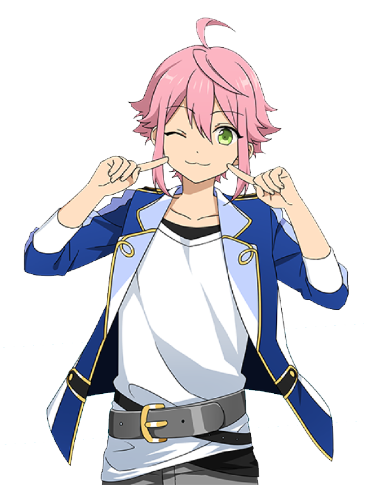 眨眼卖萌的偶像梦幻祭EnsembleStars姬宫桃李