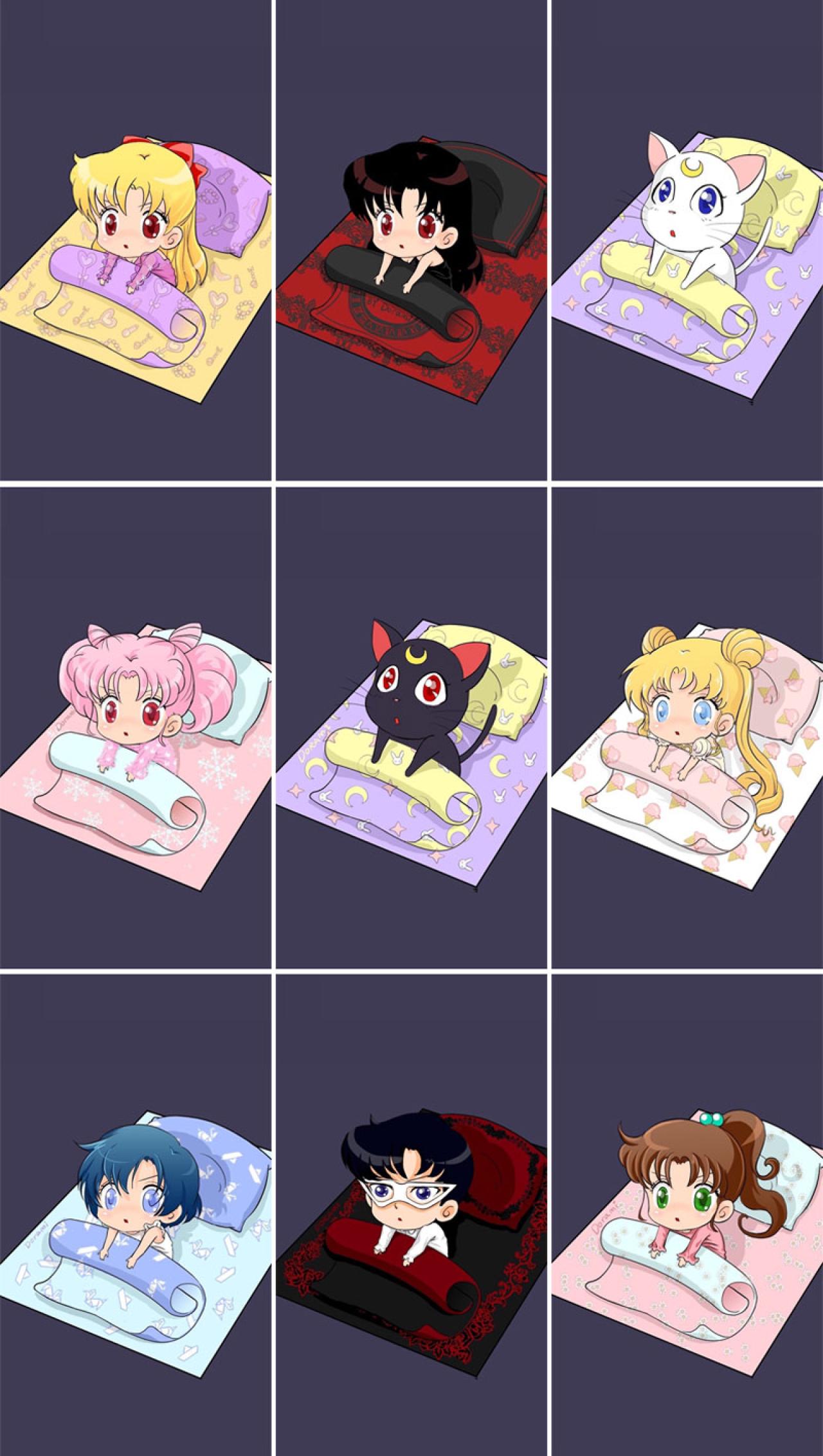 美少女战士起来嗨系列手机壁纸 预览图