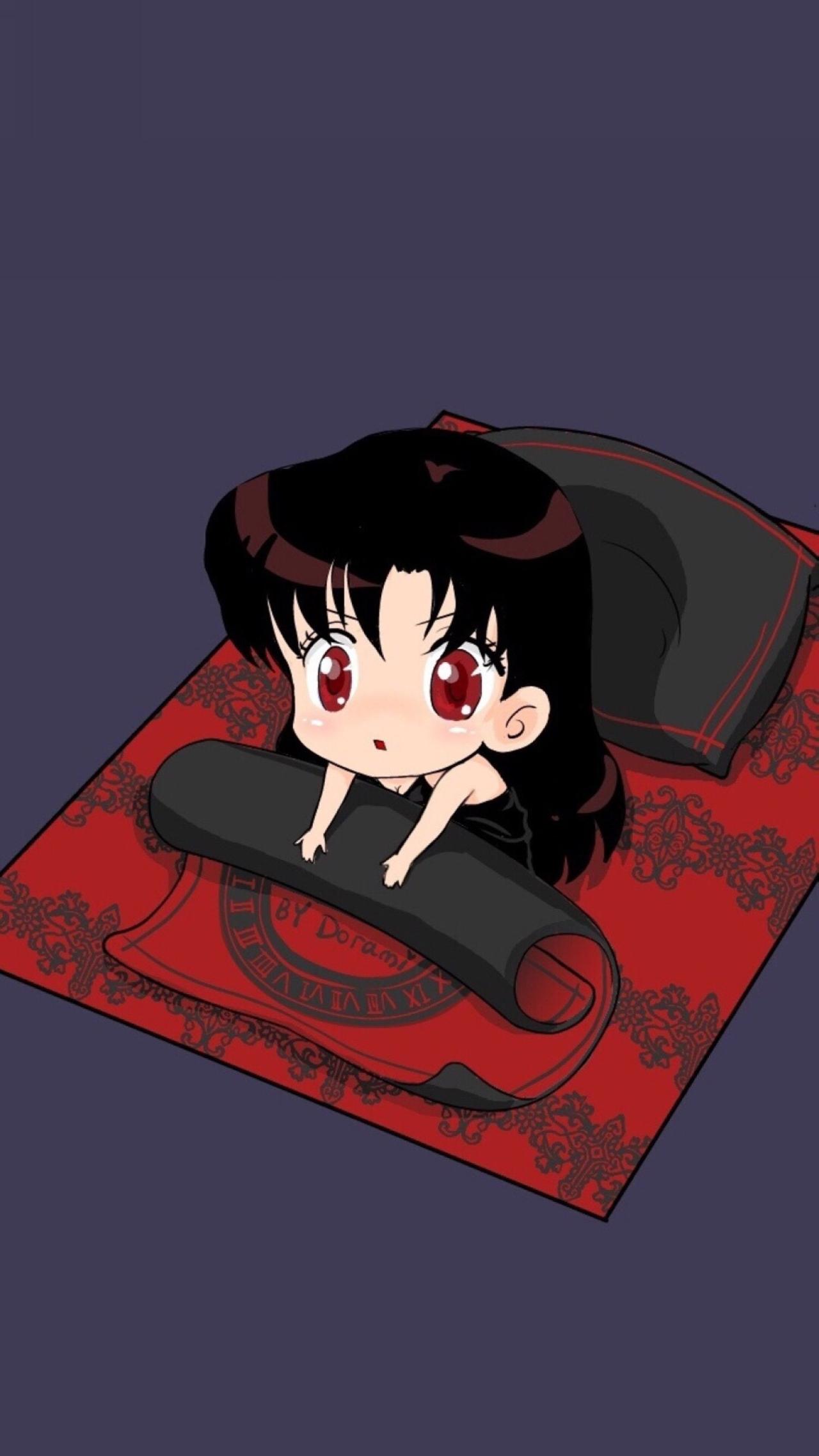 从被窝爬起的美少女战士火野丽手机壁纸