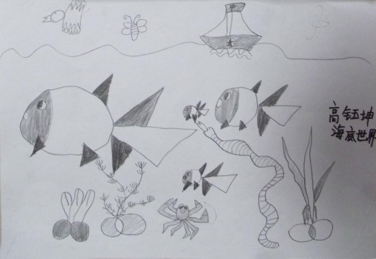 海底世界 高钰坤画