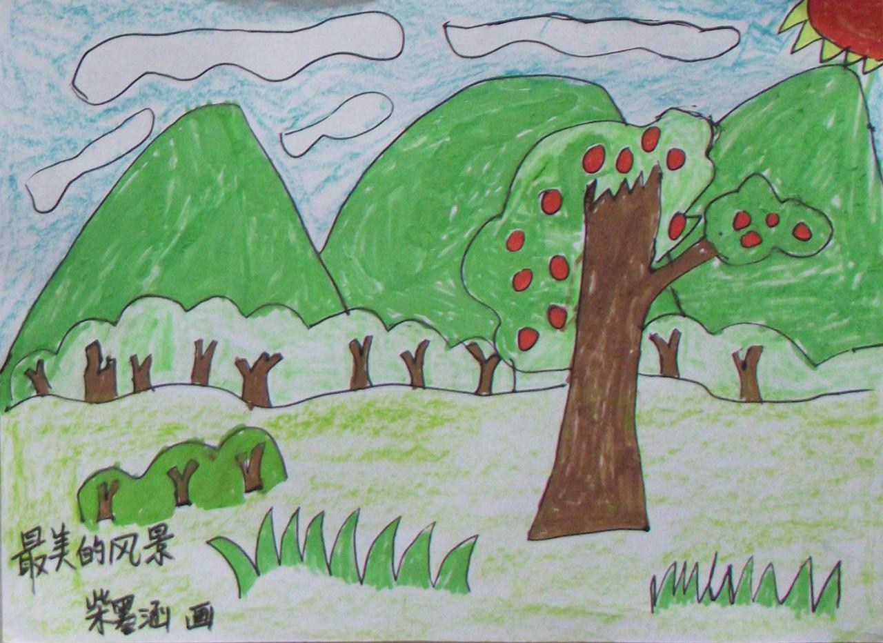 最美的风景 柴墨涵画