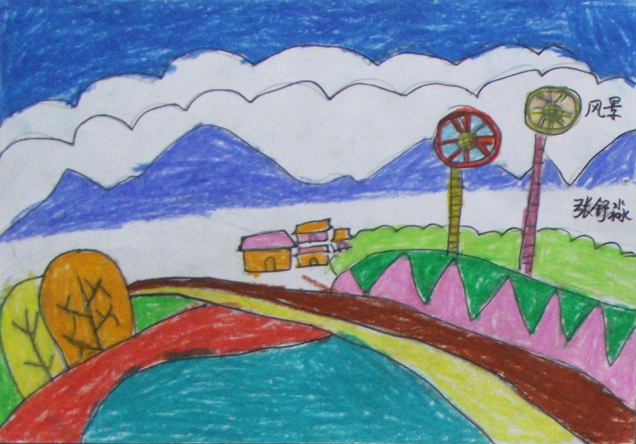 装饰画 风景 张舒淼画