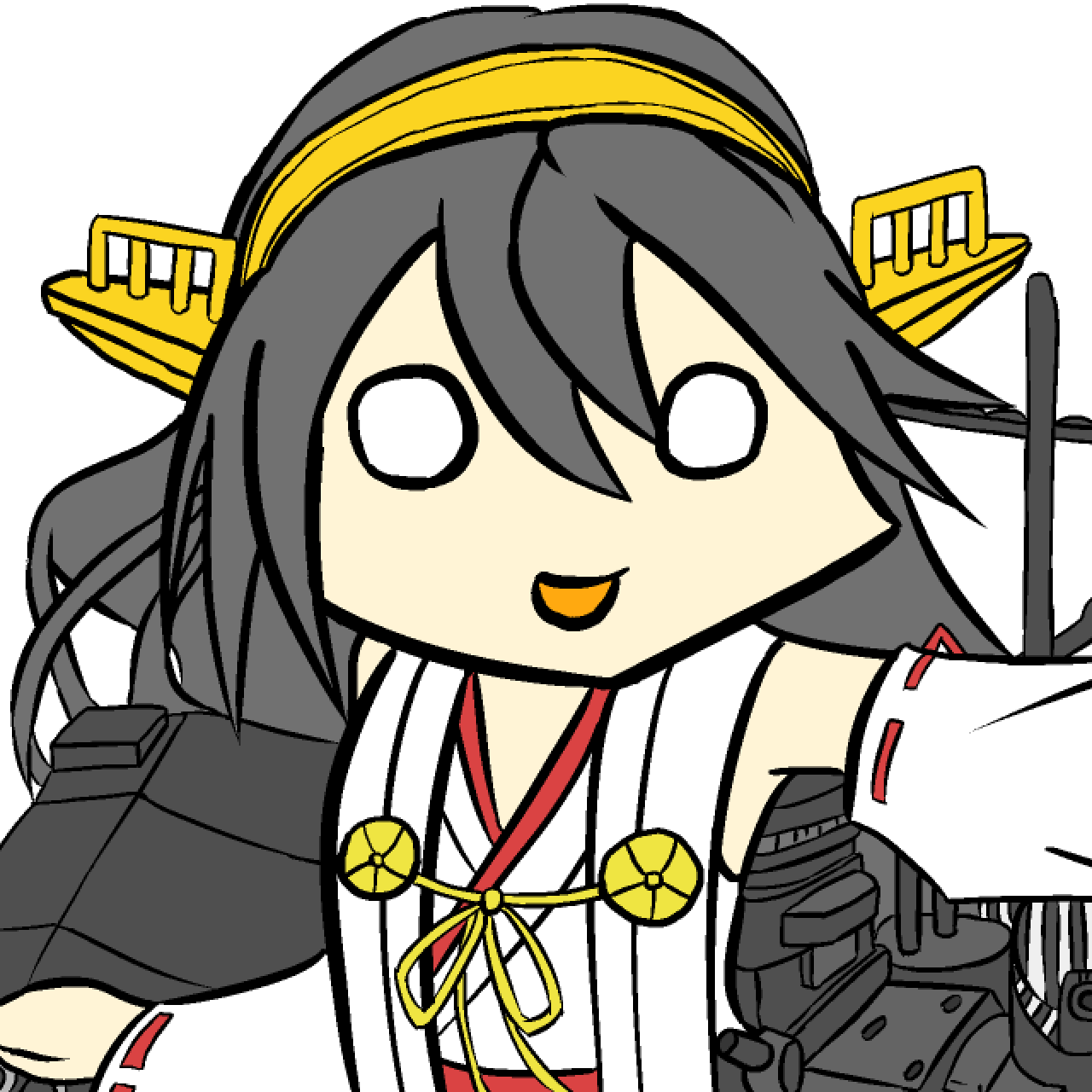 舰队collection榛名改二头像