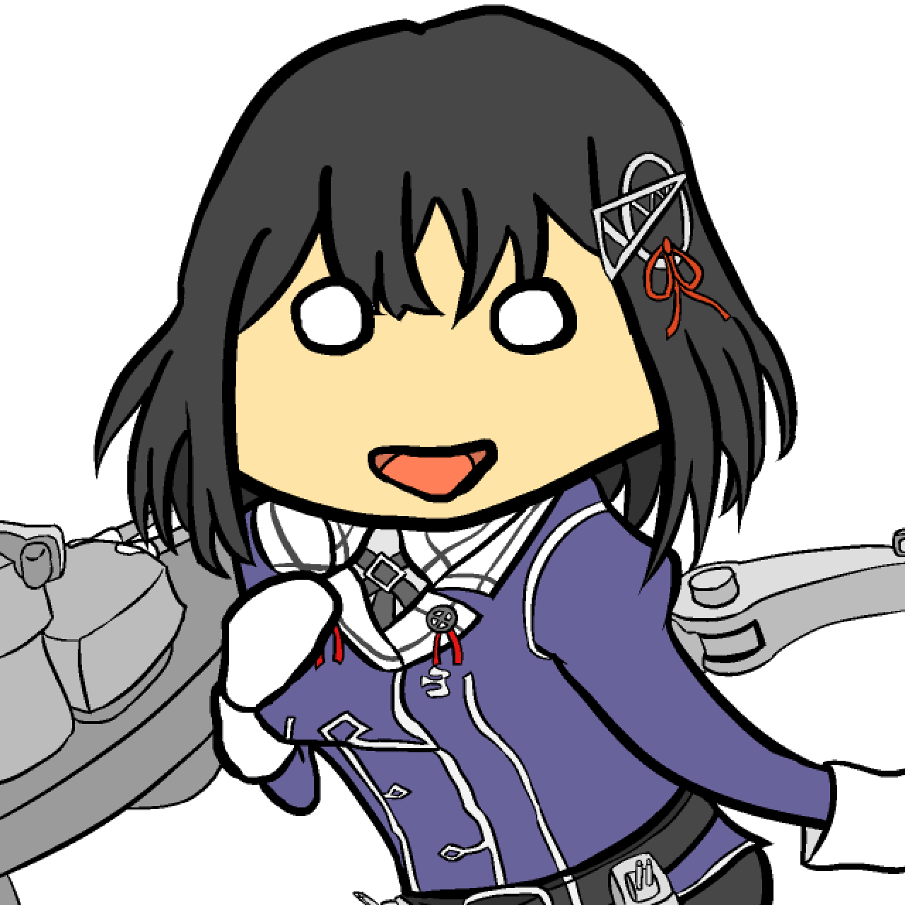 舰队collection羽黑改二头像