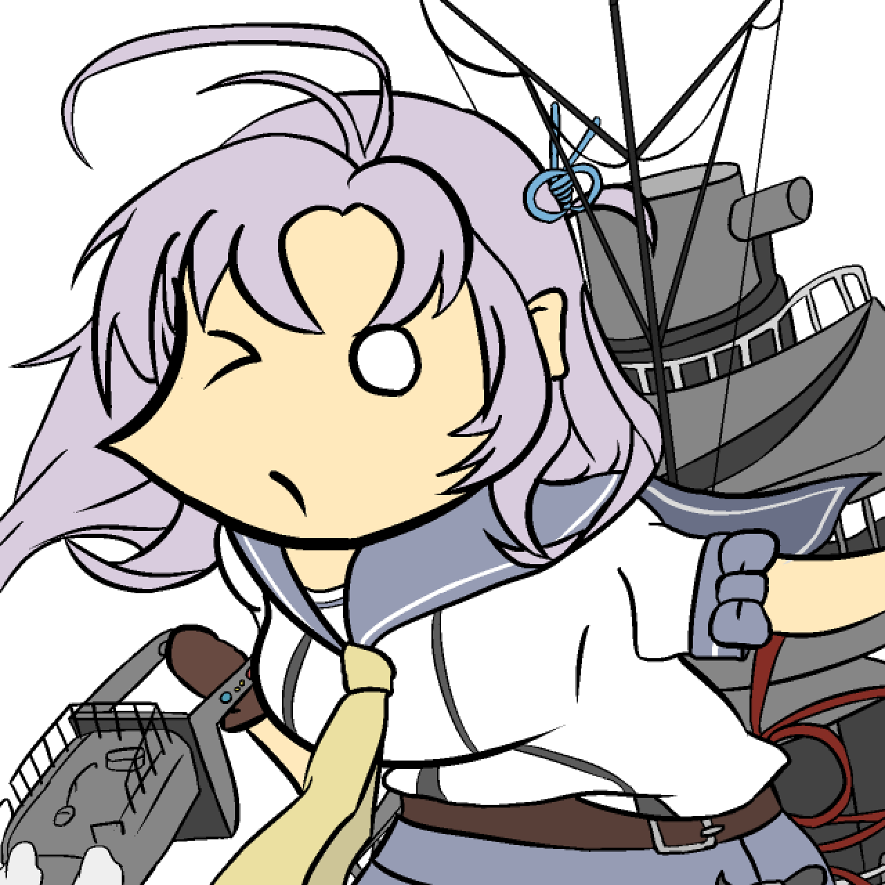 舰队collection衣笠改二头像