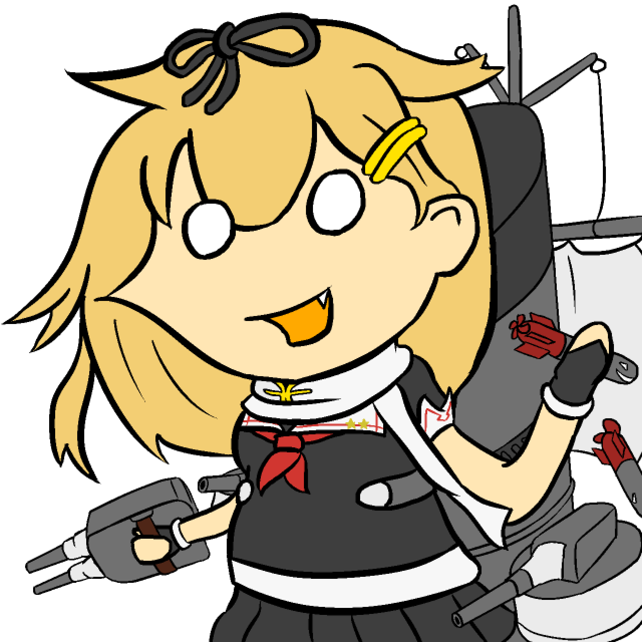 舰队collection夕立改二头像