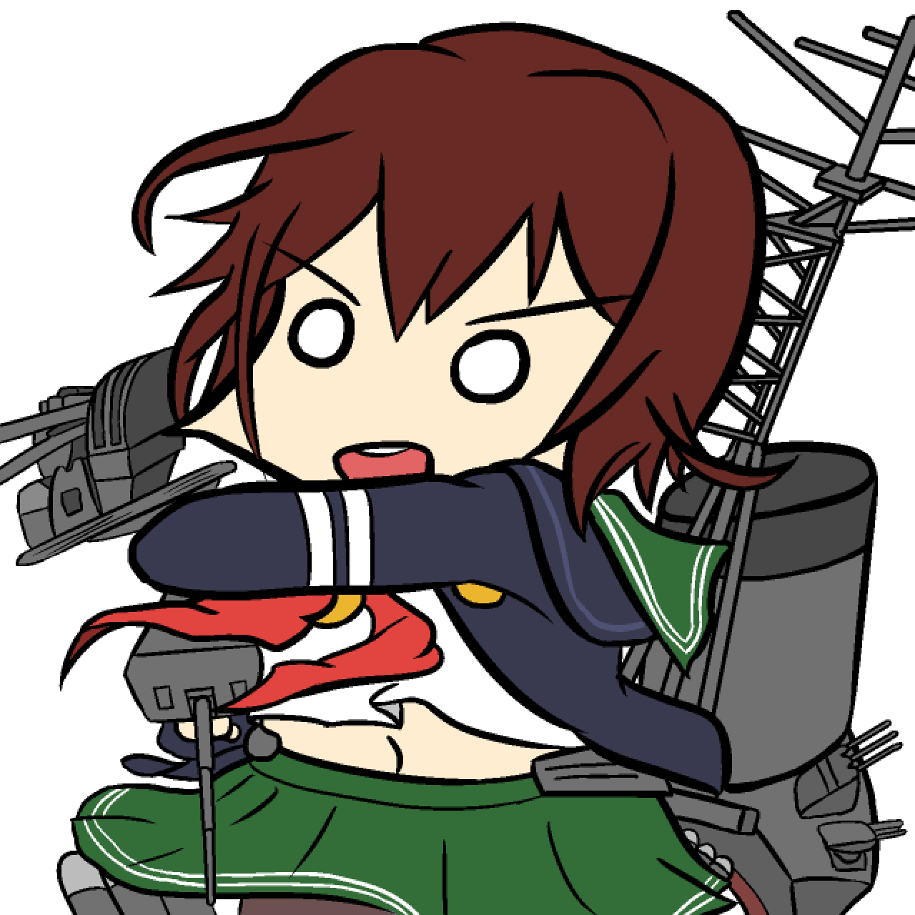 舰队collection睦月改二头像