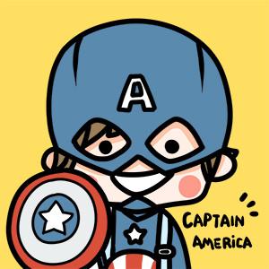 情侣头像男用：复仇者联盟2男版美国队长头像