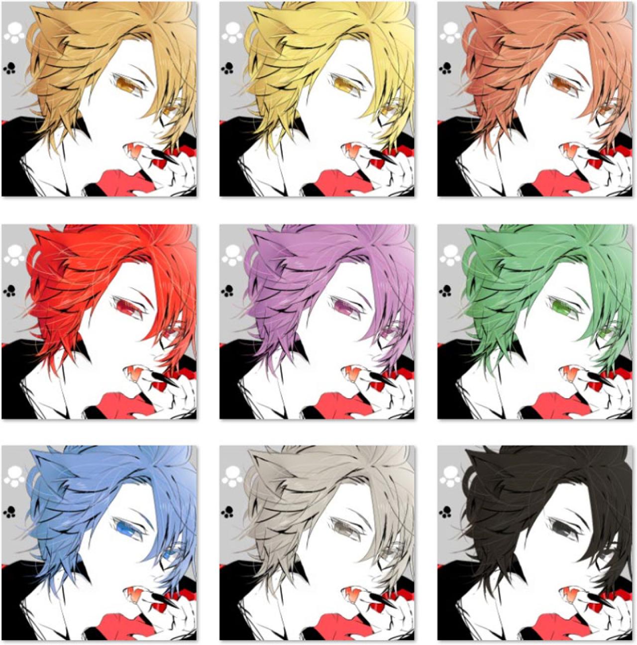 猫爪猫耳男孩头像 预览图