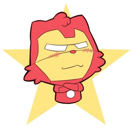 松鼠版复仇者联盟2钢铁侠头像