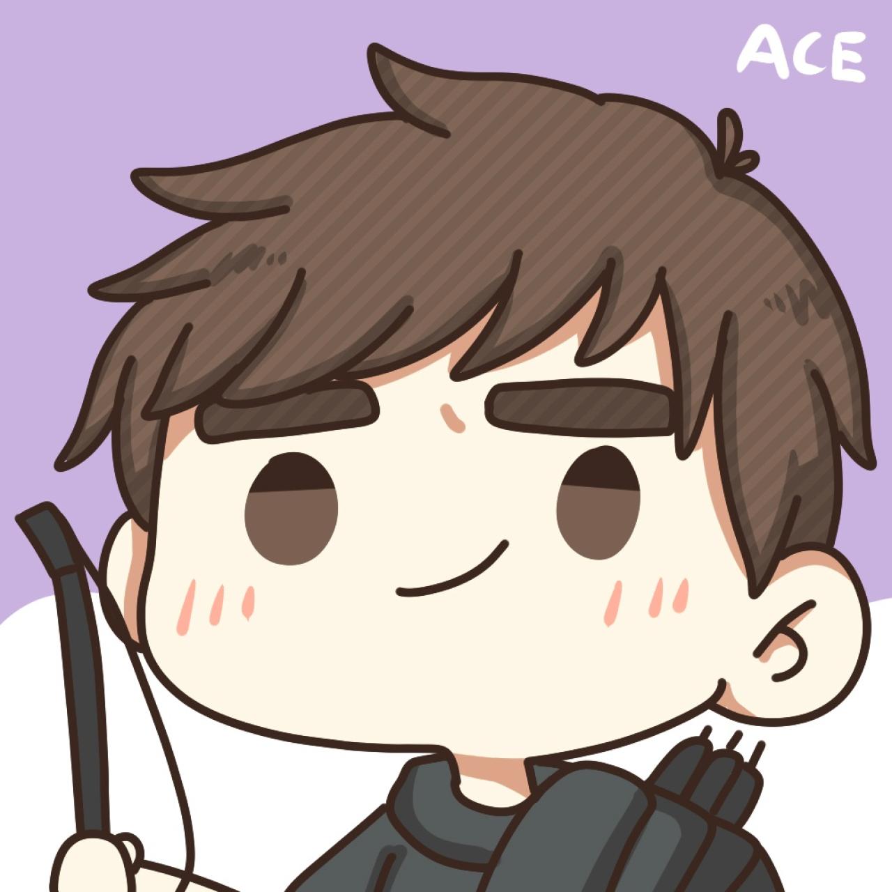 Q版复仇者联盟2鹰眼头像