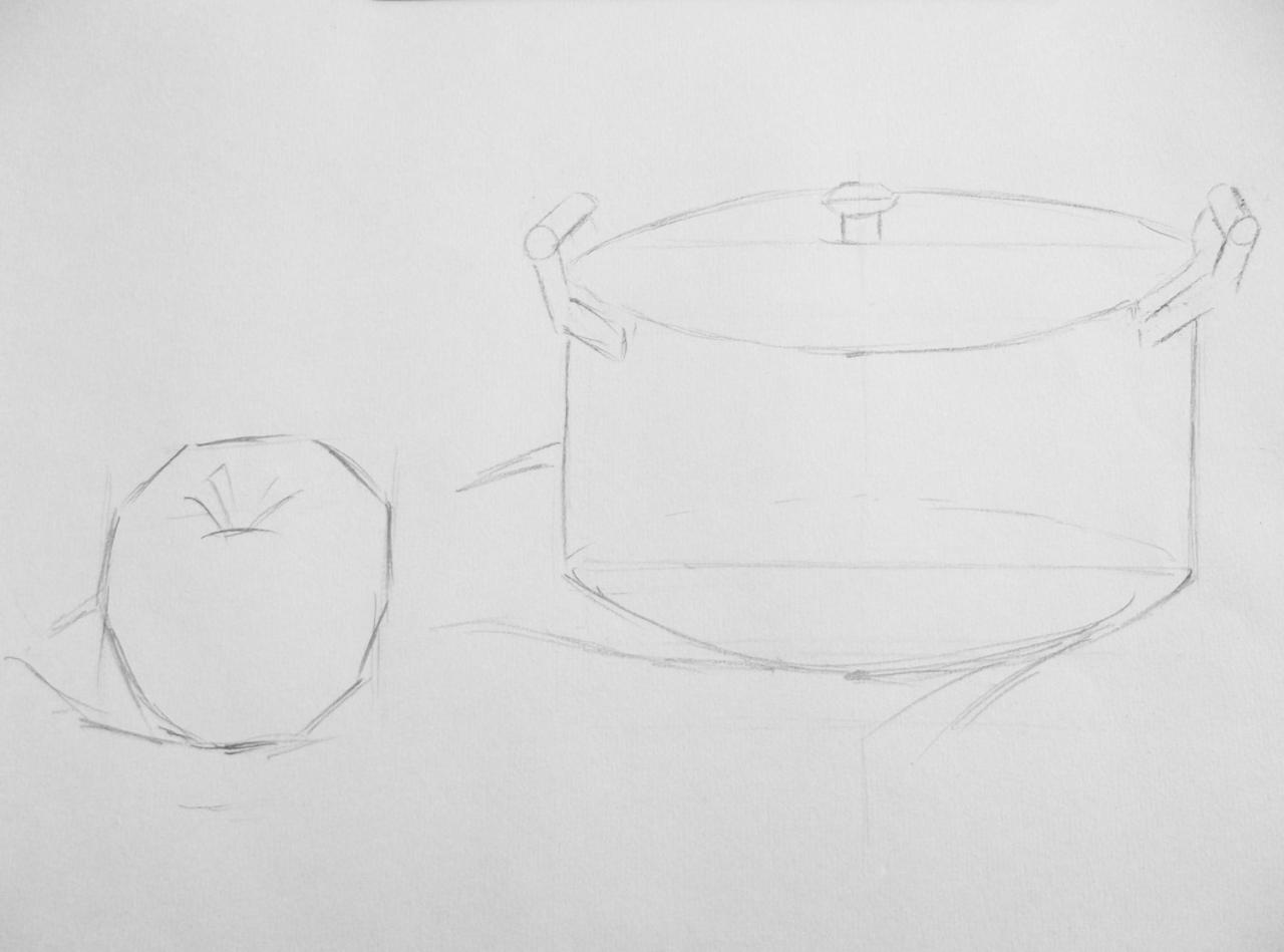 第二步，表现大结构