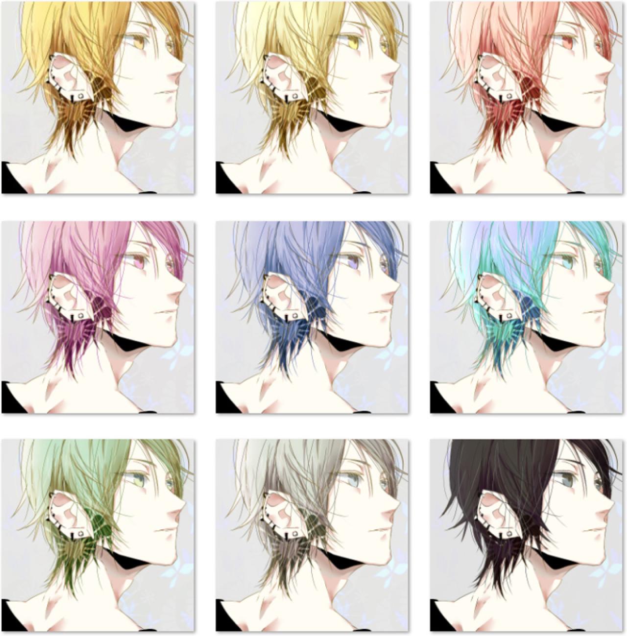 戴着耳钉的男孩头像 预览图