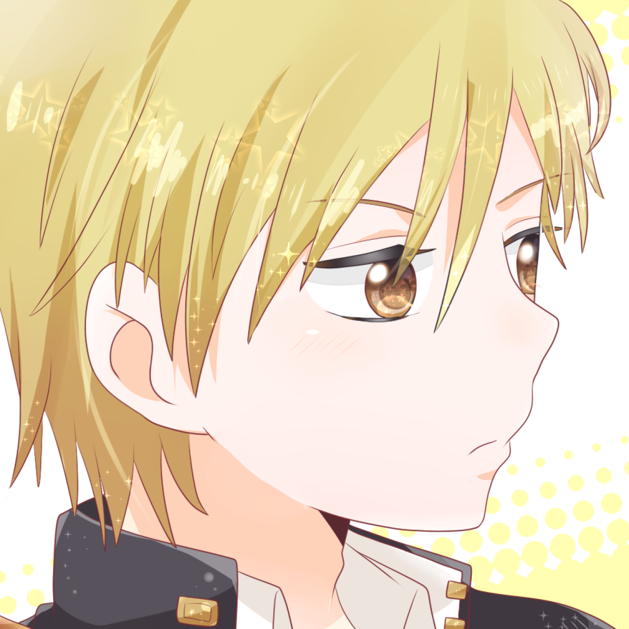 头发带星星光泽的黑子的篮球宫地清志头像