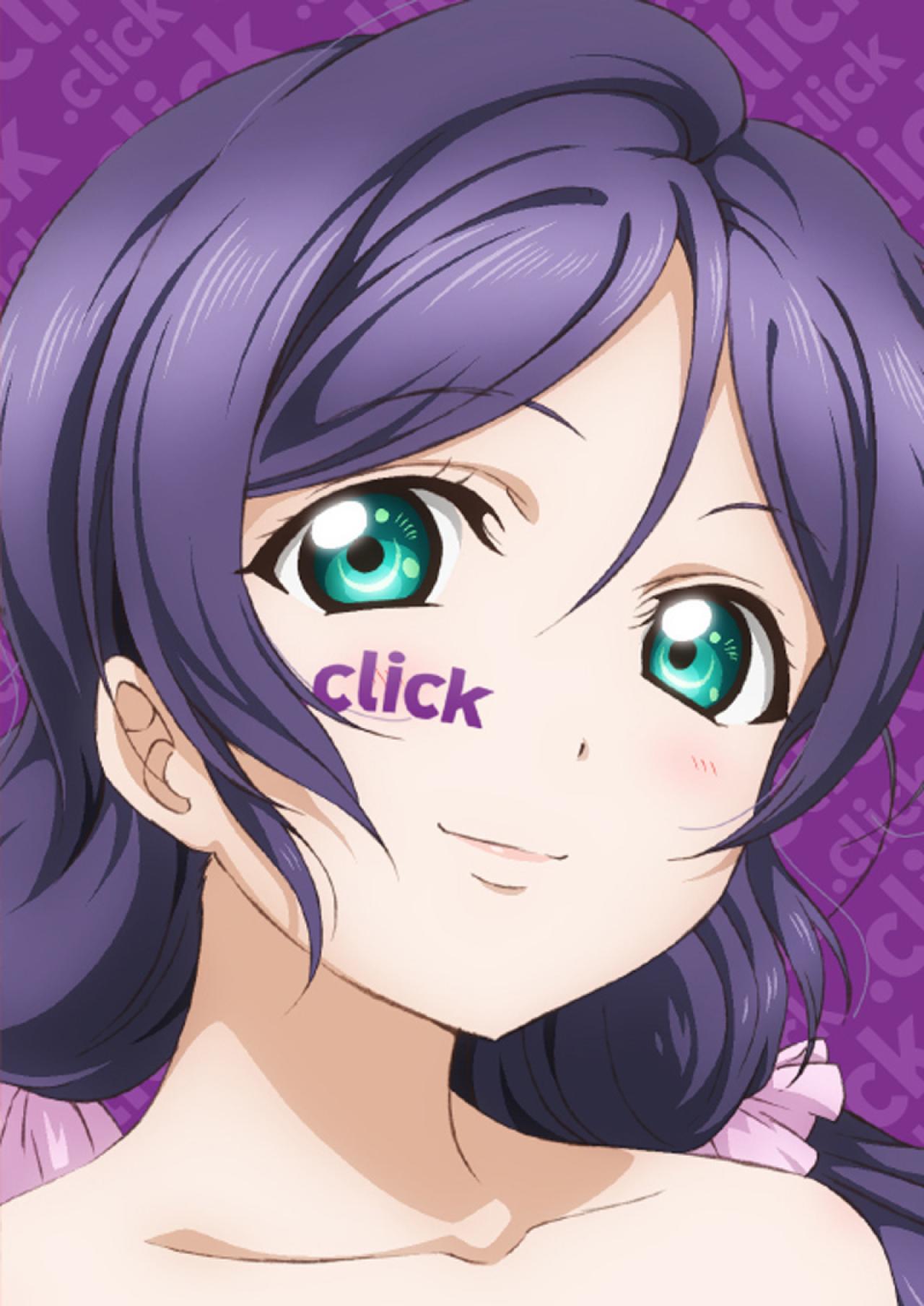 .click域名的LoveLive!东条希头像