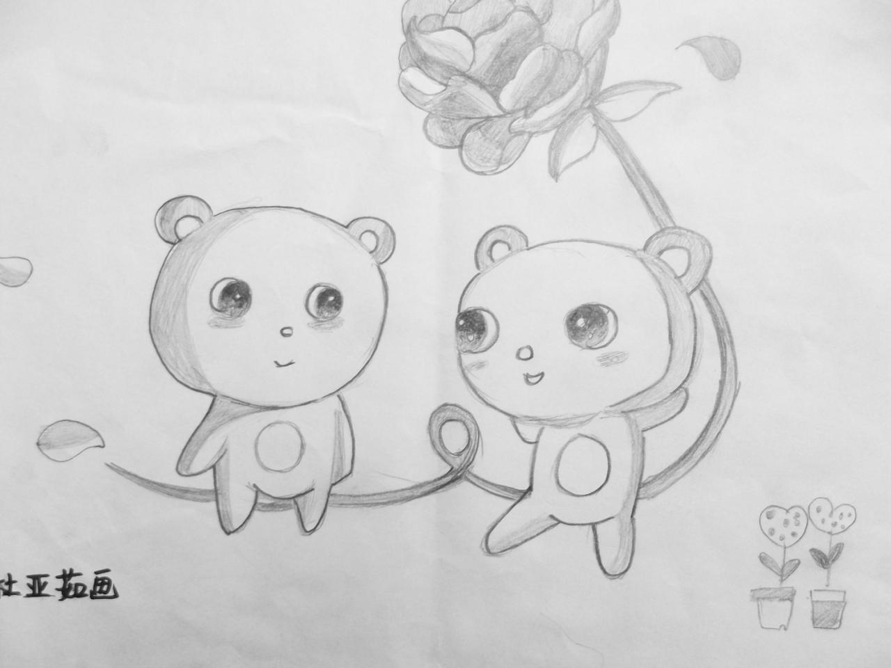 小熊兄弟 杜亚茹画