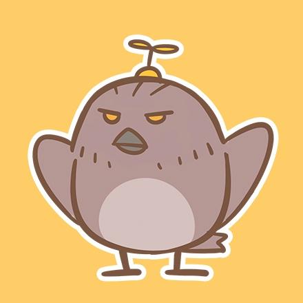 头戴竹蜻蜓的神雕侠侣大雕头像