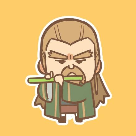 吹笛子的神雕侠侣黄药师头像