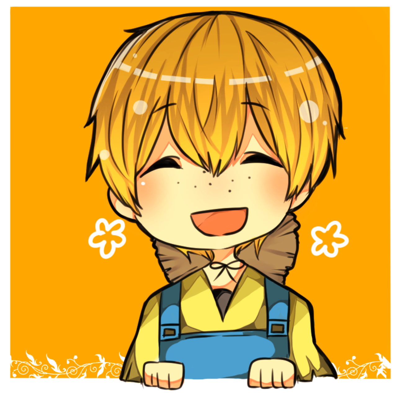 闭眼微笑的文豪野犬宫泽贤治头像