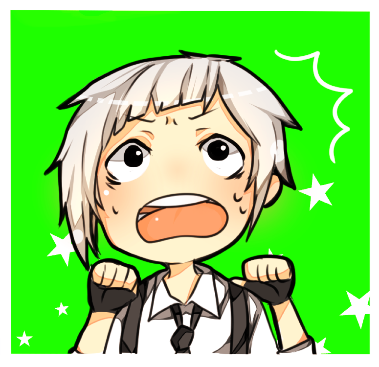 惊恐的文豪野犬中岛敦头像