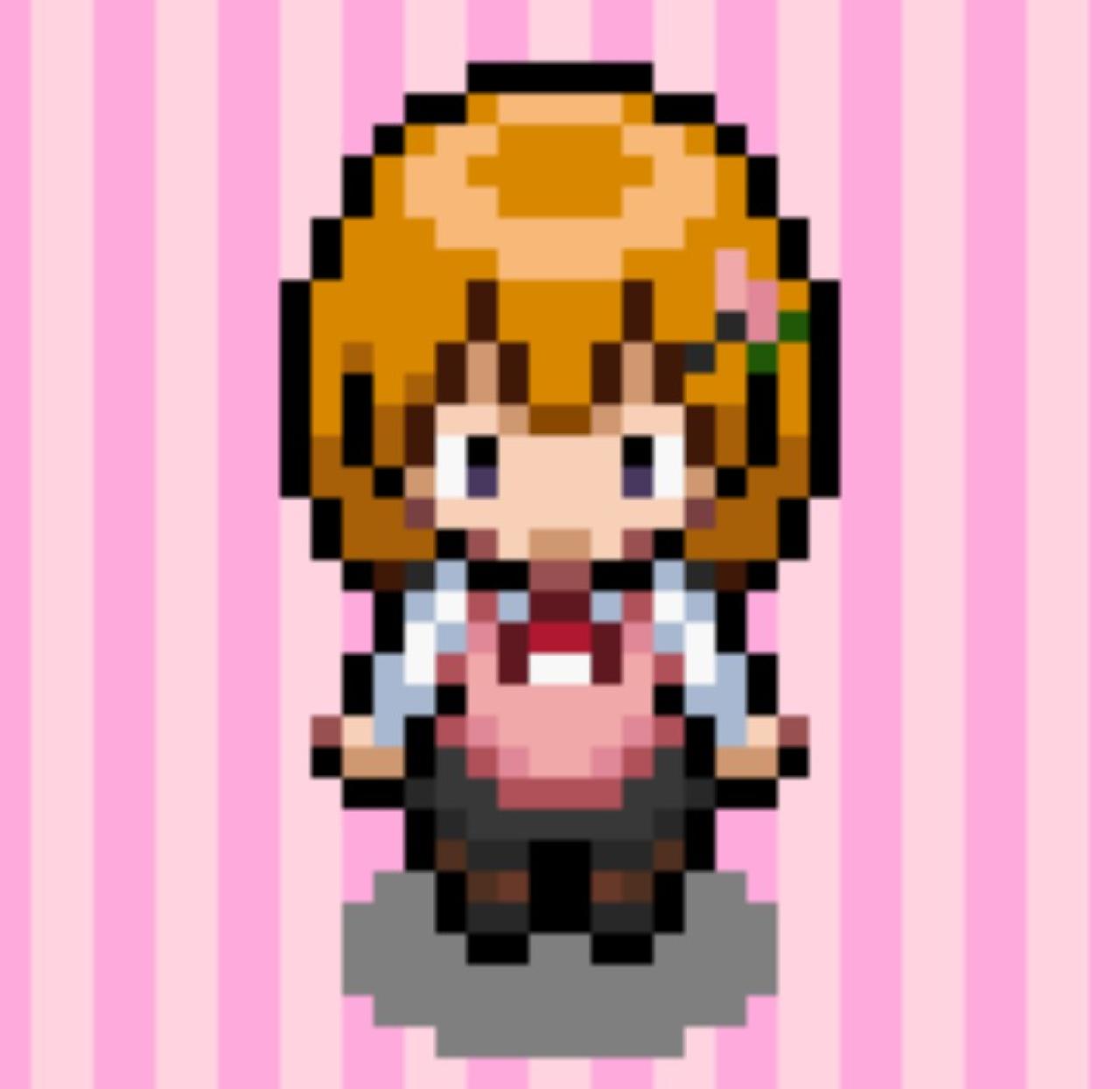 请问您今天要来点兔子吗？保登心爱像素头像