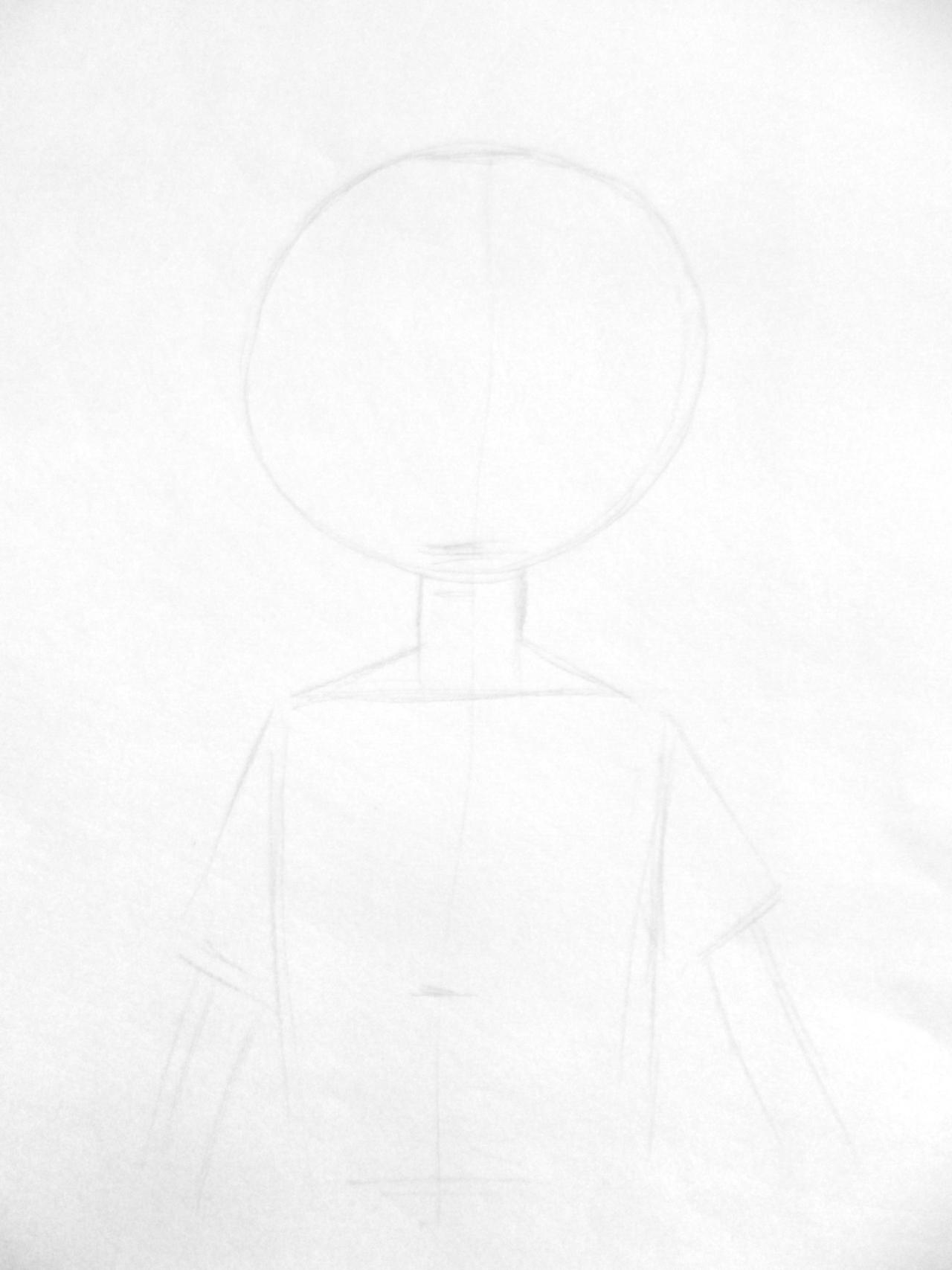 第一步骤，确定人物高度