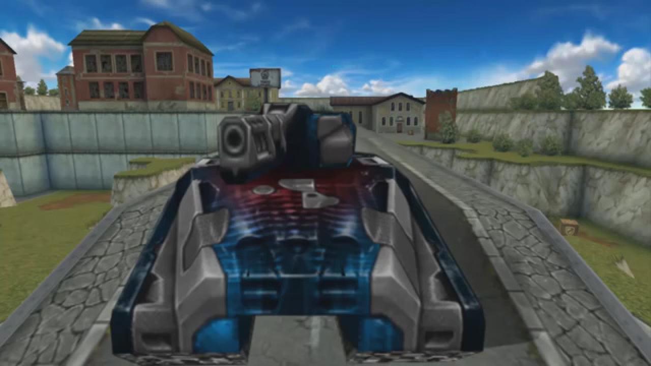 Blload1挑战打3D坦克幽灵坦克Godmode_ON的屁股